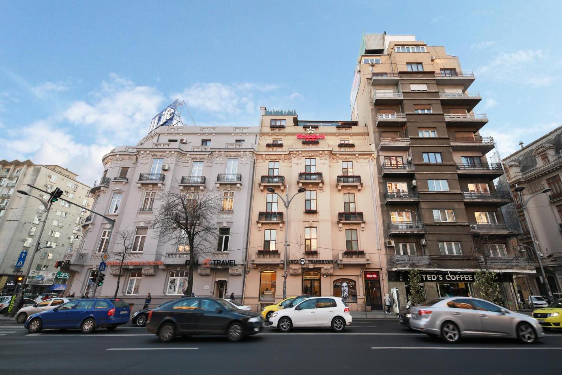 Rainforest Studio Downtown By Pretty Apartments Bucureşti Ngoại thất bức ảnh